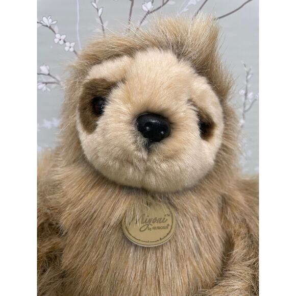 Miyoni by Aurora Three Toed Tree Sloth 12 in Plush Realistic Stuffed Animal Toy - Picture 8 of 9
